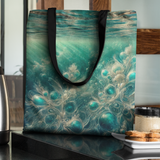 Bahamian Waters Surreal Turquoise Tote Bag