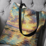 Bahamas Sunset Clouds Tote Bag