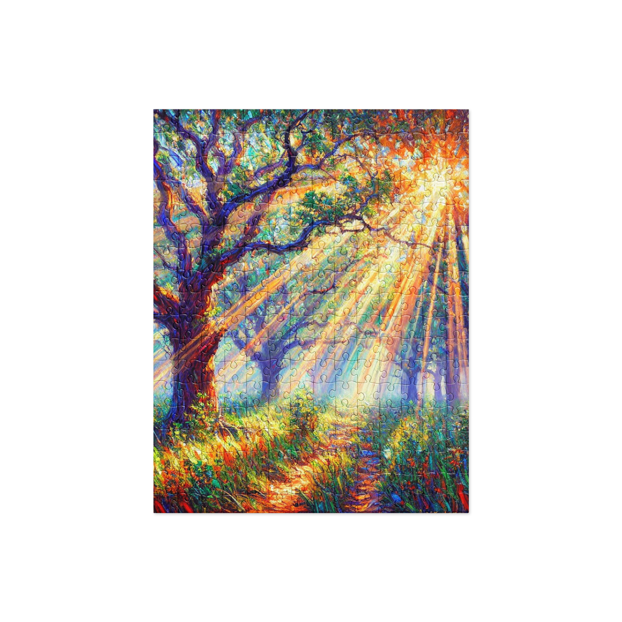 Impression Style Pecan Grove Nature Puzzle 252 pieces