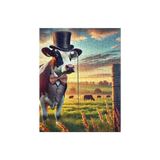 Dandy Cow Quirky Animal Art Puzzle 252 pieces