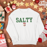 Salty Christmas Shell Green Unisex Premium Sweatshirt