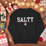 Salty Christmas Shell White Unisex Premium Sweatshirt