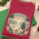 Beach Christmas with Sea Turtles