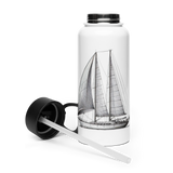 Ketch Sailboat Stainless Steel Water Bottle