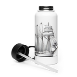 Cutter Rig Yawl Sailboat Stainless Steel Water Bottle