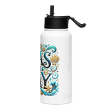 Seas The Day Shell Water Bottle