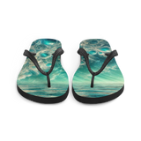 Flip Flops Bahamian Waters Surreal Style 2 Front