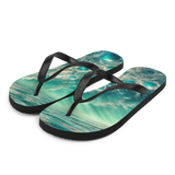 Flip Flops Bahamian Waters Surreal Style 2 Front Left