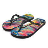 Flip Flops Pink Solitude Surreal Front Left