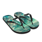 Flip Flops Bahamian Waters Surreal Style 2 Front Right