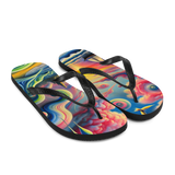 Flip Flops Pink Solitude Surreal Front Right