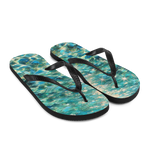 Flip Flops Bahamian Waters Post Impressionistic Front Right