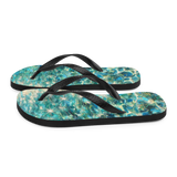 Flip Flops Bahamian Waters Post Impressionistic Left