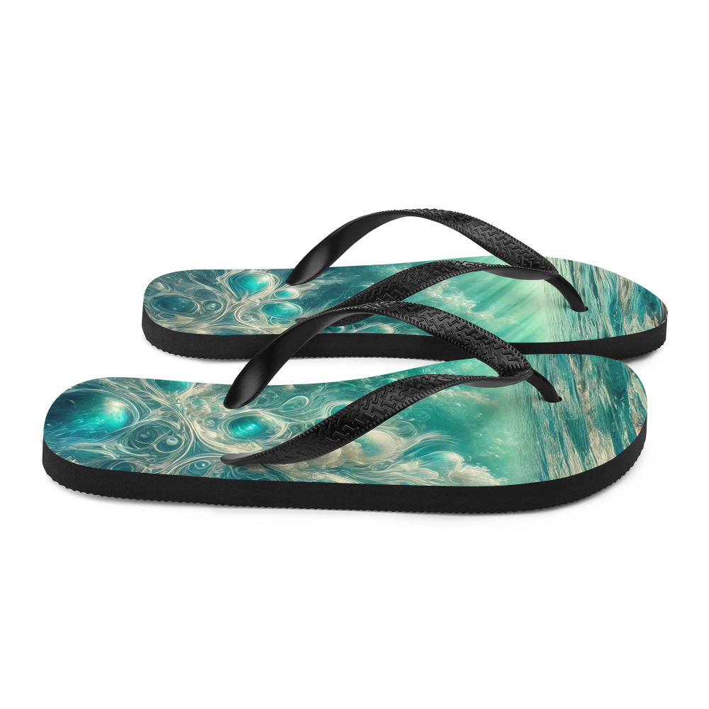 Flip Flops Bahamian Waters Surreal Style 2 Right