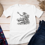 Poseidon’s Dolphin-Pulled Chariot T-Shirt