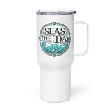 Seas The Day Anchor Travel Mug