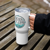 Seas The Day Anchor Travel Mug