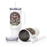 Seas The Day Wench Travel Mug