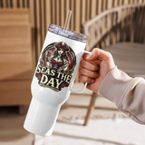 Seas The Day Wench Travel Mug