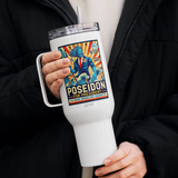 'Poseidon for Change' Stainless Steel Travel Mug
