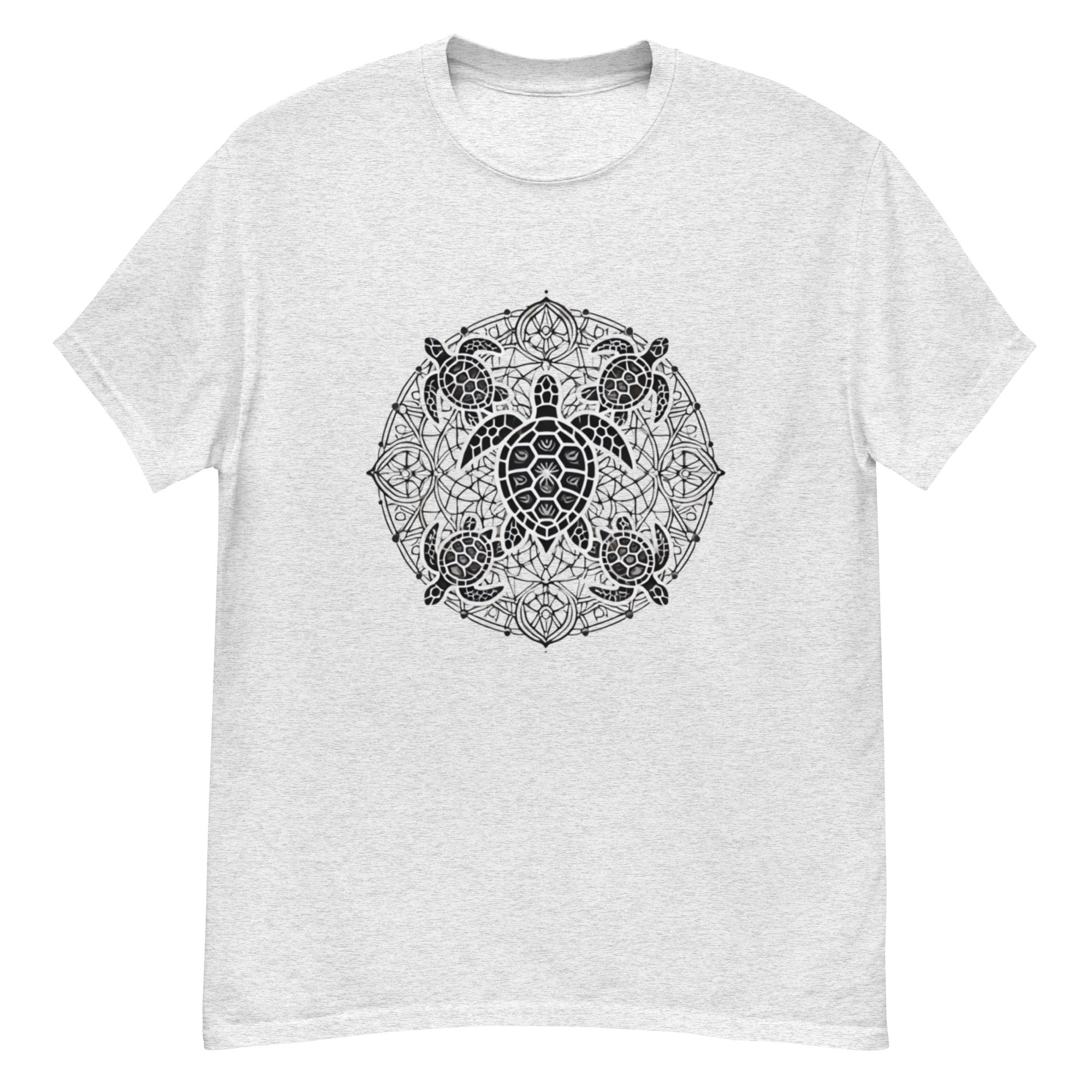 Sea Turtle Chakra T-Shirt in Ash