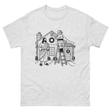 Jesus and Santa decorating the House tee