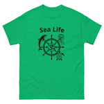 Sea Life Om T-Shirt in Irish Green