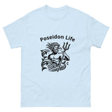 Poseidon Life T-Shirt in Light Blue