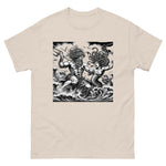 Poseidon Battling Medusa T-Shirt in Natural