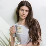 'Shine Your Light' 7 NC Lighthouses White Glossy Mug
